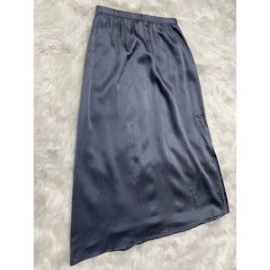 NWT Eileen Fisher Hammered Silk Cotton A Line Skirt Size XXS $248
